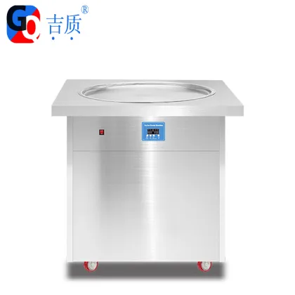 Fried Ice Cream Roll Machine - Turkey Maquina de Rollo de Helado Frito Factory Price
