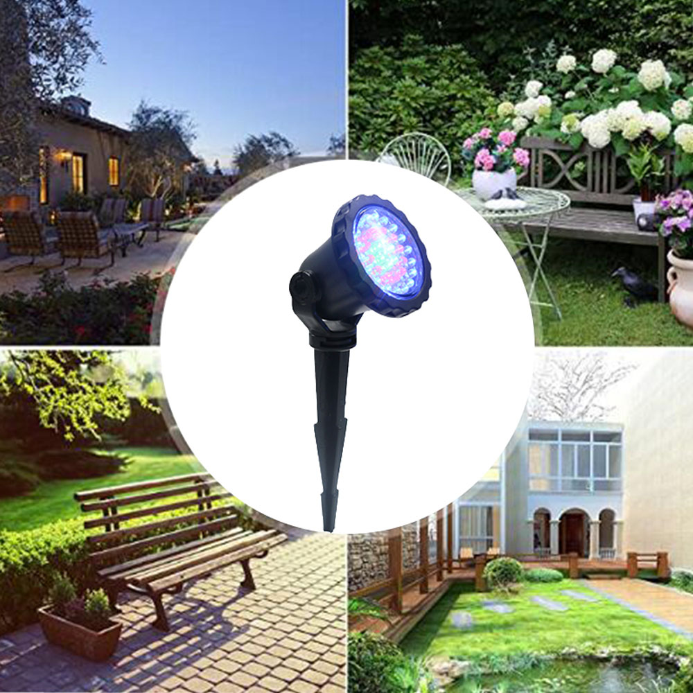 مستشعر الصور في الهواء الطلق LED Garden Pond Spot Light