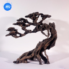Resin kayu brazil buatan untuk dekorasi akuarium