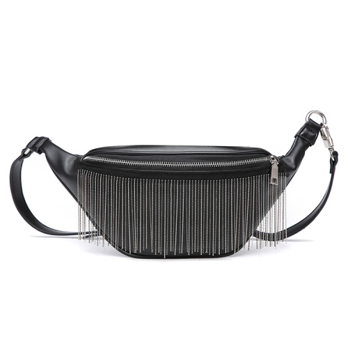 OEM Tassel PU Leather Fanny Pack Crossbody Bag