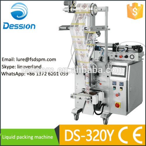 Three side sealing bag packaging Automatic filling liquid packing machine