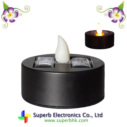 Solar Powered LED Candle Light for Paties Festive Decoration