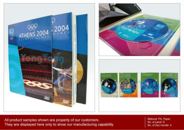 CD/DVD Replication (Packed in plastic/paper CD/DVD Tray)