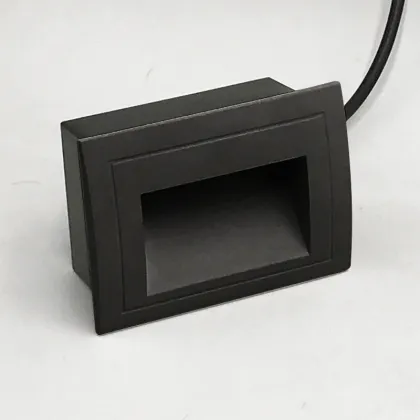 Step light interior step recessed stair wall light