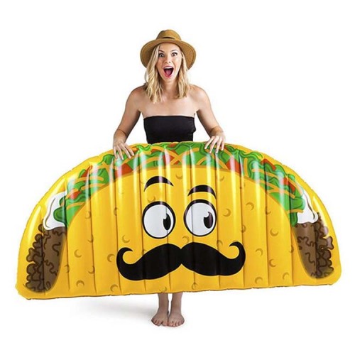 Burrito inflable de plástico personalizado Sr. Burrito Pool Float