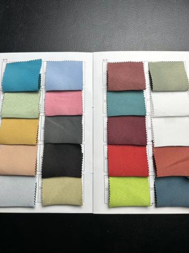 Double-sided non-glossy curtain fabric