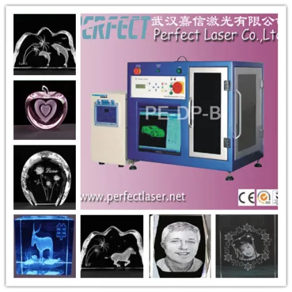 3D Photo Crystal Laser Engraving Machine Price (PE-DP-A, PE-DP-B, PE-DP-C)
