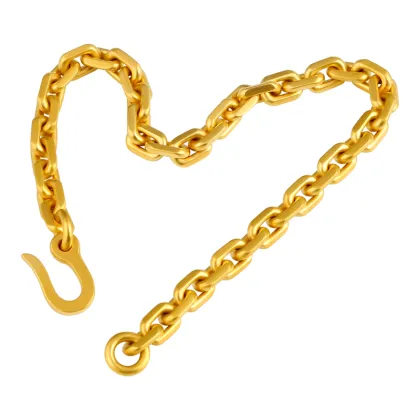 Luxe 18K Gold-Plated Sterling Silver Men's Cross Bracelet