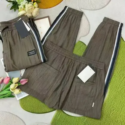 Zou Casual Elastic Waist Men's Pressure Leggings