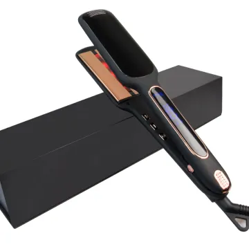 Titanium Wide Infrared Ceramic Hair Straightener Flat Iron Wholesale Vendor