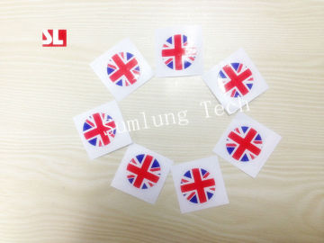 HF13.56 MHz for the Union Jack 25mm round Rfid NFC Sticker Tag for Ntag 203, ISO14443 A "11"