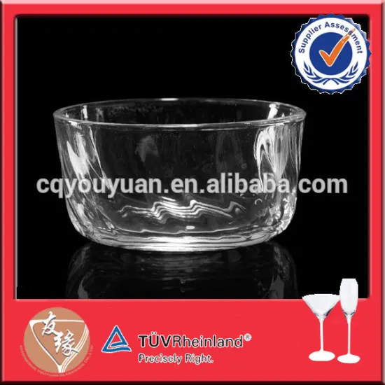 135ml custom designed mini glass bowl for sugar