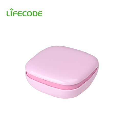 Portable usb contact lens ultrasonic cleaner