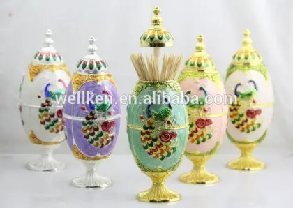 pewter toothpick holders