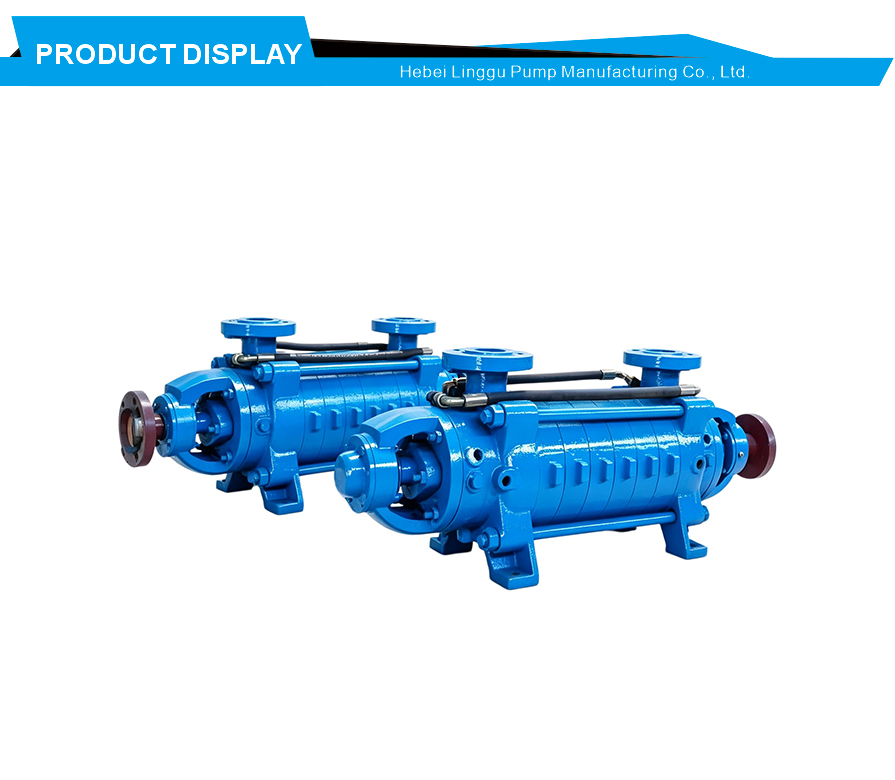 Horizontal multistage feed pump