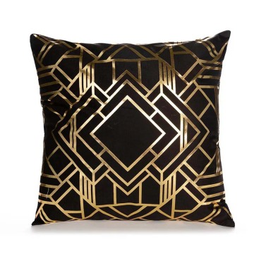 Nordic Creative Yellow Geometric Printing Cushion Cover