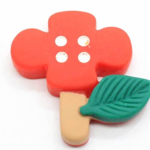 Kawaii Resin Cute Flower Flatback Cabochons For Hair Bow Centers DIY Scrapbooking Decoration