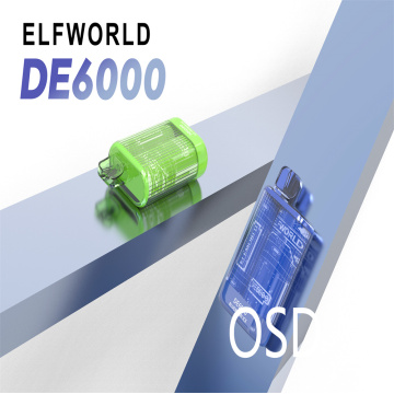 Wholesale Elf World DE6000 Disposable Pod Device