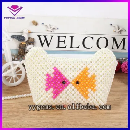 2016 newest fashion ladies pearl handbags women messenger bags