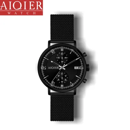 chronograph business classic casual  analog watches