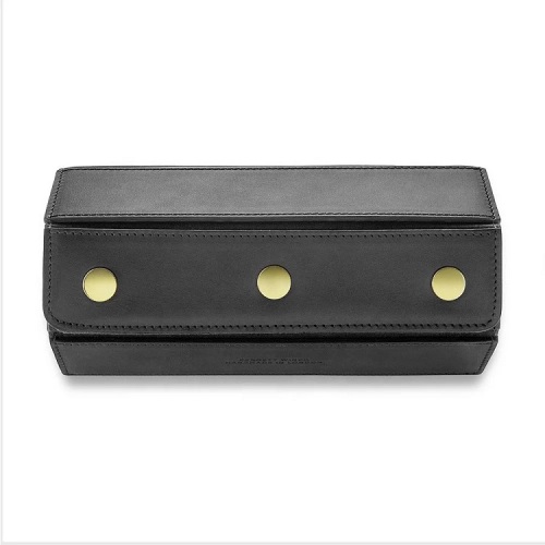 PU Leather Portable 3-slots rolling watch boxes