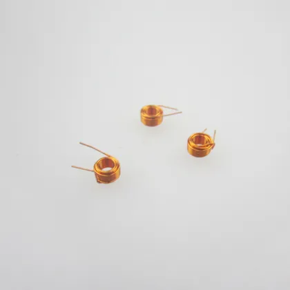Small copper coil air core coil for hearing aids components