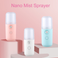 Mini rociador de agua de niebla facial nano portátil SPA