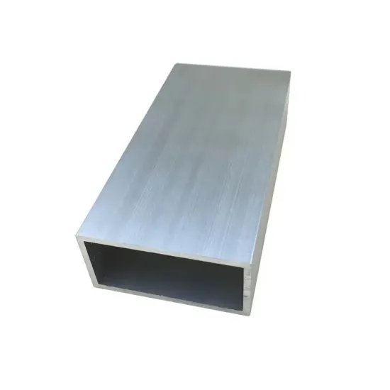 6000 Hollow Flat Profiles Aluminum Alloy Square Tube