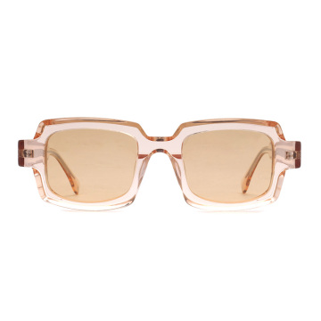 Vintage Design Women Trendy Rectangle Square Sunglasses