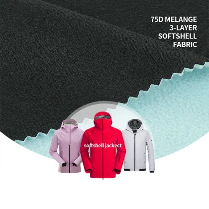 Breathable Softshell and Recyclable Cationic Interlock Fleece Fabrics: Helly Hansen PolarFleece with TPU Laminate