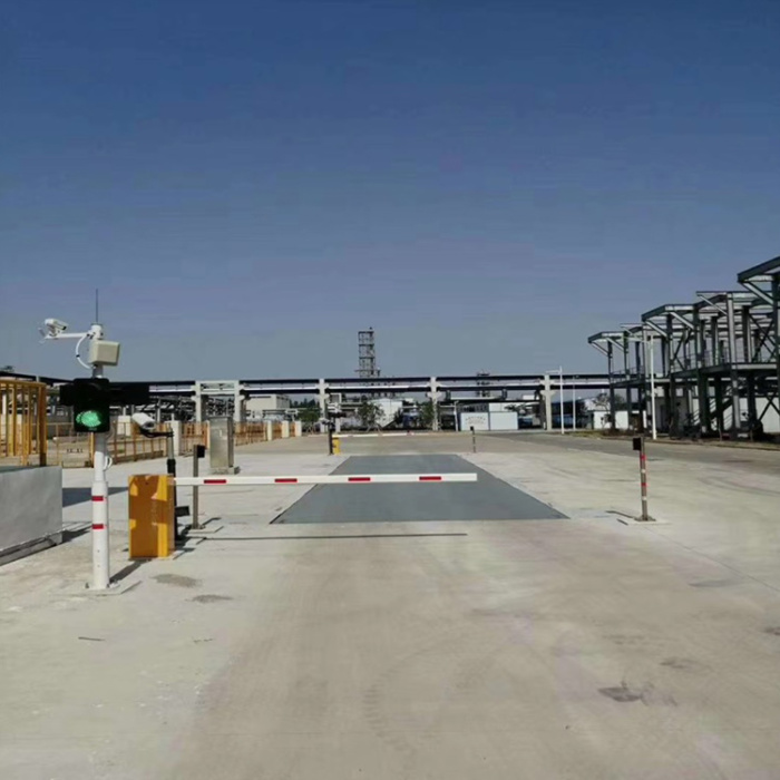 Sistema de báscula puente automático inteligente no tripulado