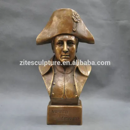 Classic Design Bronze Napoleon Bust Statue