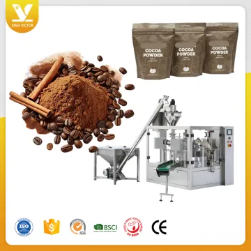 Automatic Multi-function 1kg Standup Pouch Banana Cocoa Milk Powder Packing Machine