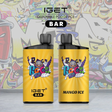 Iget Bar 3500 Puff Disponible White Horse Vapor