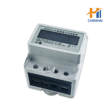 DES204 عداد الطاقة للسكك الحديدية أحادي الطور 4P