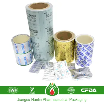 heat resistant blister colored aluminum foil