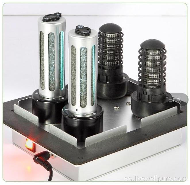 Generador de iones con lámpara UVC para desinfección de aire