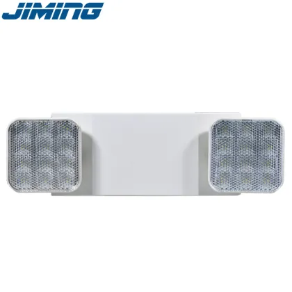Jiming UL Listed Twin Spot Emergency LED Light JLEU9: Rechargeable DP LED Illumination Solution