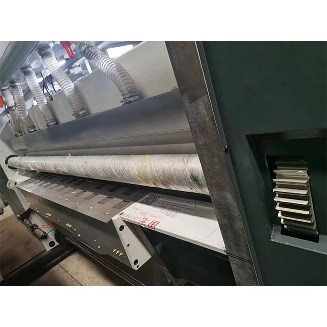 lead edge feeder printer slotter die cutter machine