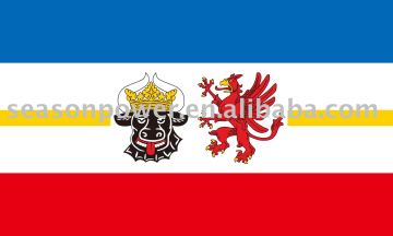 New 3x5 Mecklenburg Vorpommern German state polyester flags