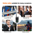 Best Sell Ecome ET-66 LARGN RANDE UHF Radio Handle Office Walkie Talkie 4 Paquete