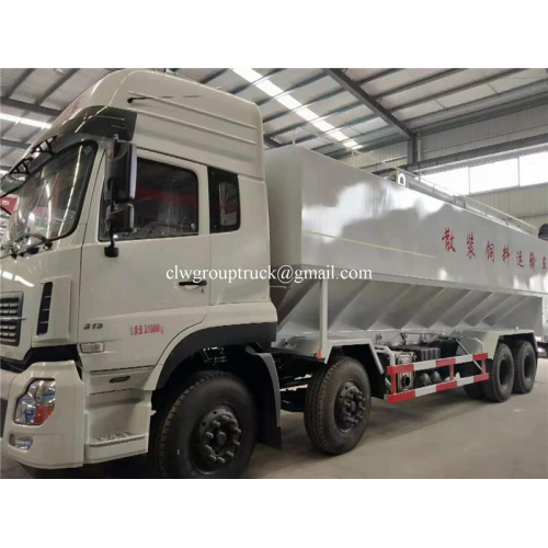 Camion de transport d&#39;alimentation en vrac Dongfeng 8x4