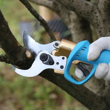 Lithium Ion Battery Powered 45mm Cutting Diameter Orchard Branch Scissors Garden Electric Pruning Shears