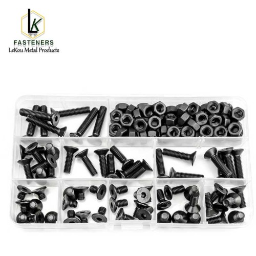 Высокатрывалыя шрубы з шасціграннай галоўкай і патайнай галоўкай