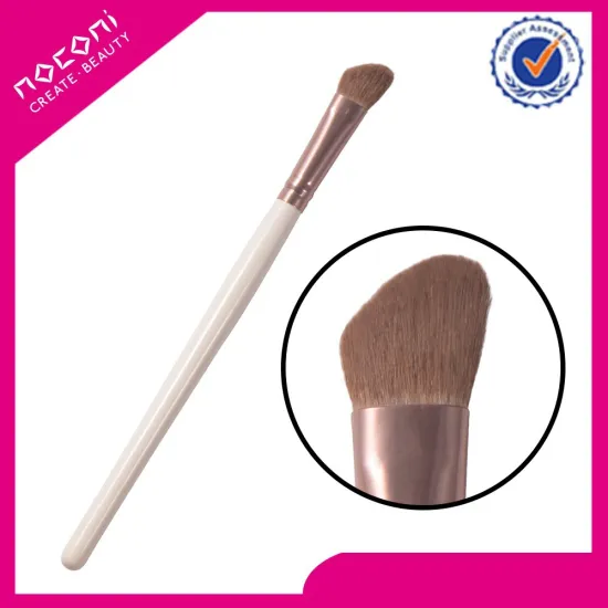 Noconi Wholesale Pony Hair Angular Eyeshadow Single Makeup Brush with Private Label