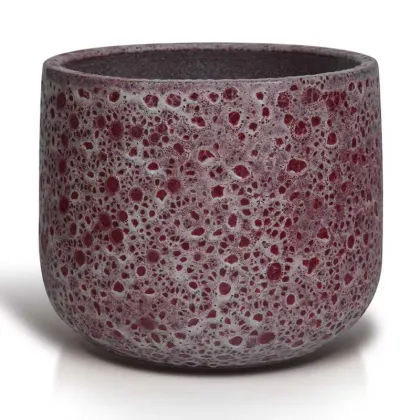 Bubble Glaze Ceramic Plant Pot