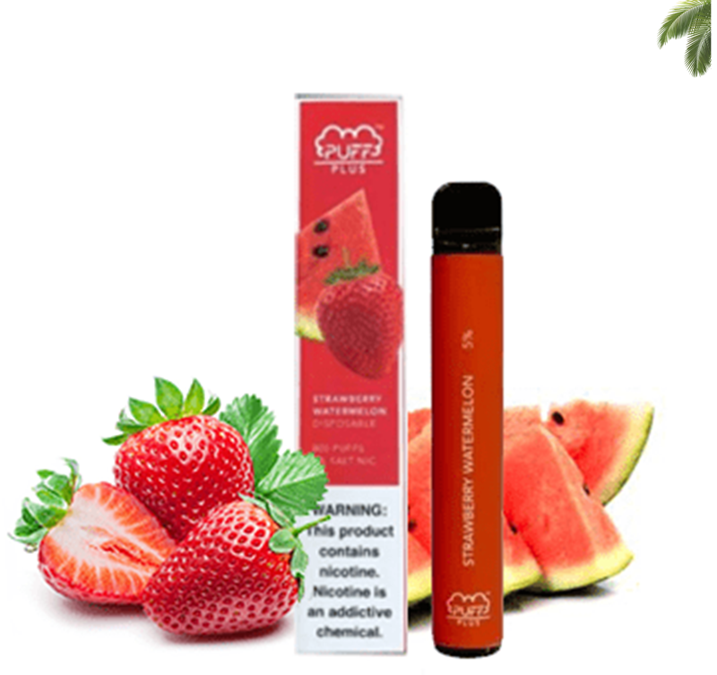 Puff Plus Apple Ice eldobható vape