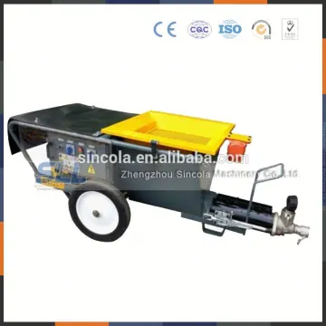 zhengzhou sincola wet concrete spraying machine