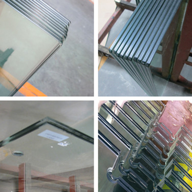 Tempered Spot Printed Anti Slip Laminated Glass Floor