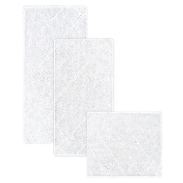 Quality-Assured Washable Microfiber Mop Cloth Pads for Cleaning - Suitable for S3101, S7326, S7338, S7339, S3601 Models